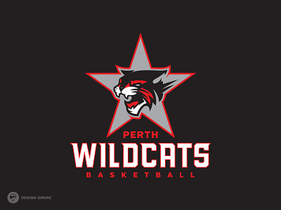 Wildcats | Rebrand australian basketball brand identity design designshark league logos perth sports branding sports logos typography wildcats