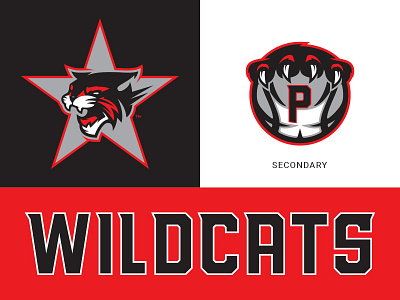 More Wildcat Branding australian basketball brand identity design designshark league logos perth sports branding sports logos typography wildcats