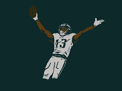 Whoaaa Nelly! apple pencil eagles football illustration ipad nfl procreate sports sports logo