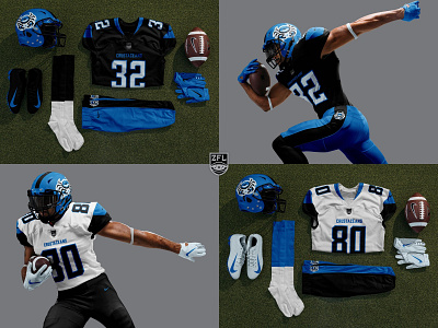 ZFL | Cancer Crustaceans Uniforms + Apparel astrology badge blue branding clean crab crest custom typography football icon identity league simple sports sports branding uniform vector zodiac