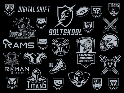 2019 Design Work badge badge logo design football icon illustrator logo logo design logotype shield sports branding sports design sports logo sword titans typogaphy vector