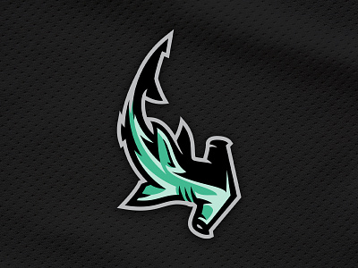 Hammerhead Shark Vector Logo