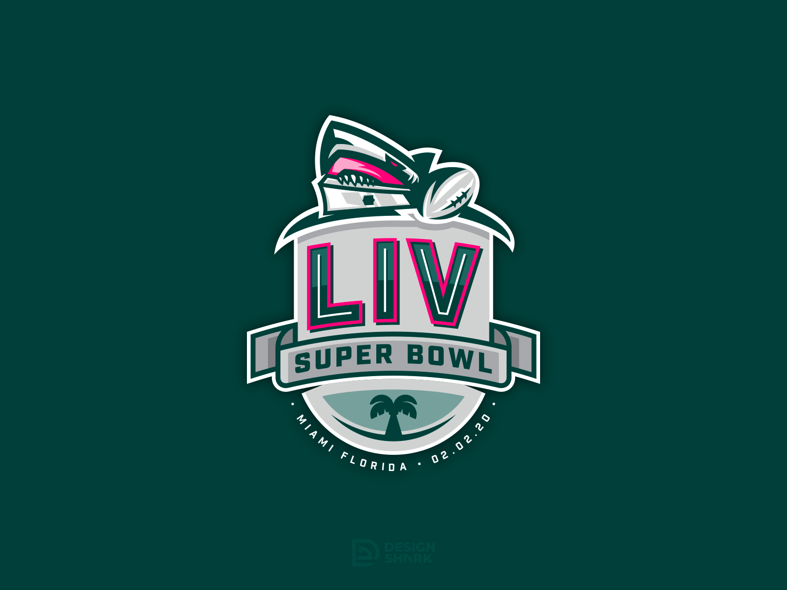 Super Bowl LV, Logo Concept by Dan Blessing