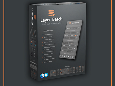 Layer Batch - Processing Kit design illustration omer j graphics youtube banner