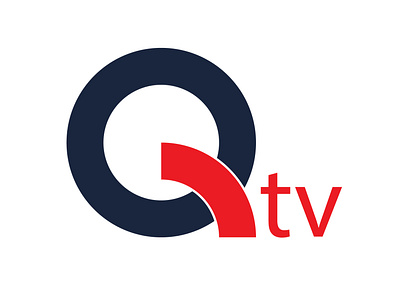 Qtv Logo avatar design icon illustration logo omer j graphics typography vector youtube youtube banner