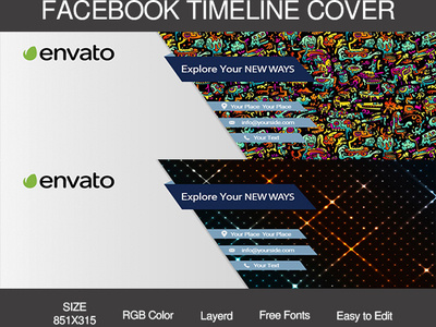 Facebook Cover Preview banner design facebook facebook banner illustration