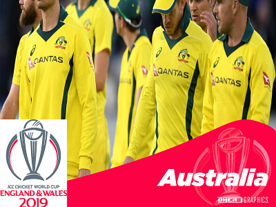 Australia ICC WORLD CUP 2019 australia icc world cup 2019 design illustration omer j graphics typography youtube