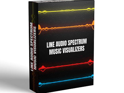 Line Audio Spectrum | Music Visualizers design line audio spectrum music visualizers omer j graphics youtube