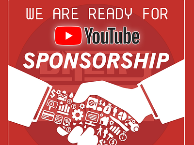 We are Ready For YouTube Sponsorship omer j graphics