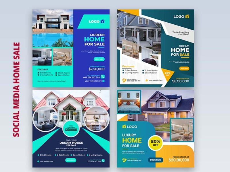 Social Media Post ( Home Sale ) By Designmatrix20 On Dribbble