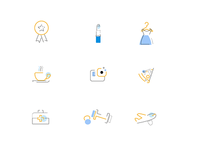 Lifestyle Icons Design