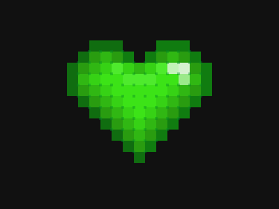 Pixel Heart 8-bit 8bit pixelated