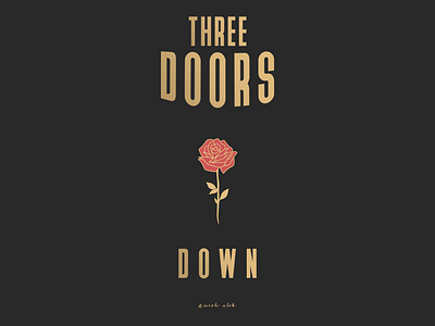 Logo Design. Instagram page Three Doors Down