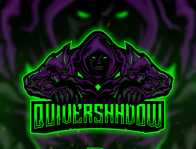 QuiverShadows amazing awesome logo branding design esport esportlogo gaming graphic design illustration mascot logo