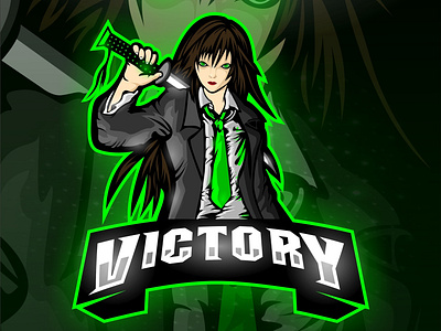 Victory amazing awesome logo branding design esport esportlogo gaming graphic design illustration logo mascot logo vector