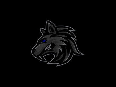 Angry Wolf Mascot angry doglogo esport logo mascot sport team logo wolf wolf logo