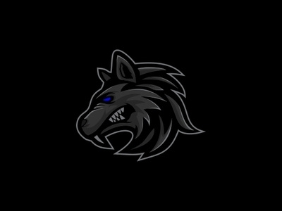 Angry Wolf Mascot