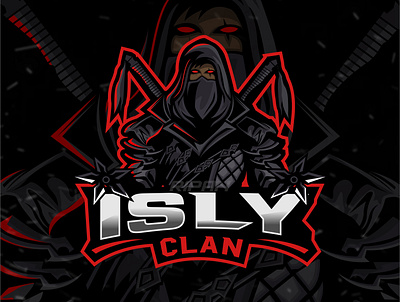 Isly Clan masctot logo awesome logo branding design esport esportlogo gaming graphic design illustration logo mascot logo
