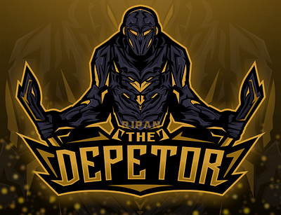 DEPETOR logo Avaible For sale amazing awesome logo branding esport esportlogo gaming graphic design illustration mascot logo robotlogo
