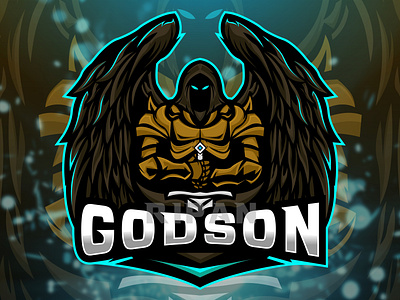 Godson Logo For my client amazing awesome logo branding esport esportlogo gaming graphic design illustration mascot logo vector