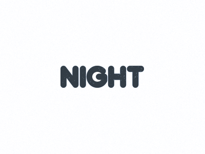 Night light logo moon night simple zerographics