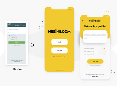 Nesine.com App Redesign app application bet design illustrator sketch ui ui design ux