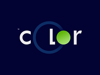Color Bank logo branding design illustrator logo minimal typography vector