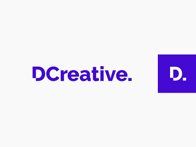 DCreative Logo Design art direction branding clean creative educational freelance logo logo design logo designer minimalist logo modern sanserif simple logo typography visual identity