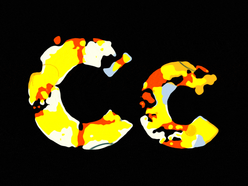 36 days of type - C 36 days of type 36 days of type lettering ae aftereffect aftereffects font letter loop motion typography