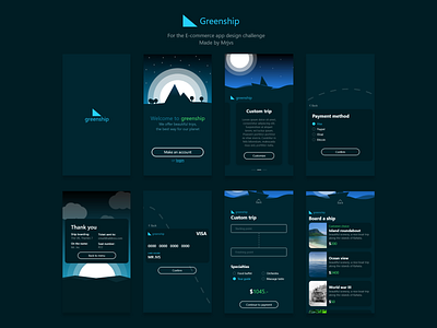 Greenship app design