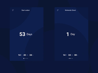 Countdown timer app countdowntimer dailyui 014 design ui