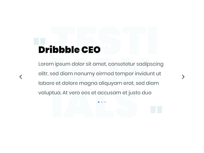 type heavy testimonials dailyui dailyui 039 dailyuichallenge design testimonials ui