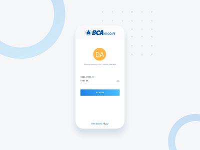 BCA App - Redesign app dailyui design sketch ui