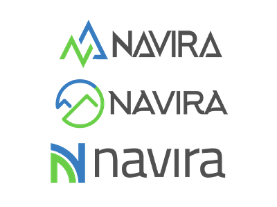 Navira logo samples branding flat logo vector