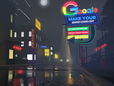 Make Your Brand Stand Out cinema4d environment google photoshop