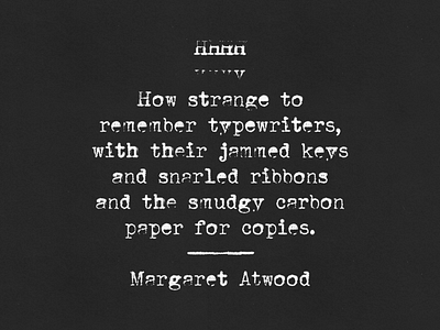 Mystery Typewriter font