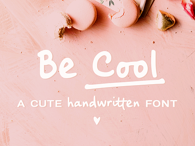 Be Cool font