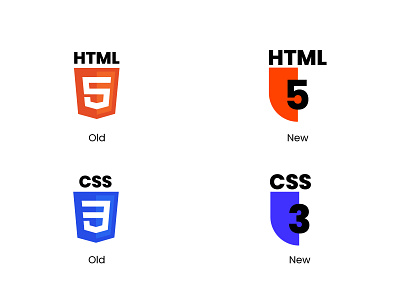 Html CSS New Logo concept 01