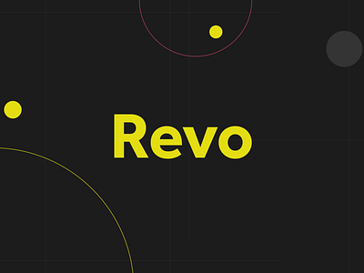 Revo brand design logo