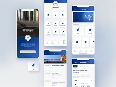 App concept for University