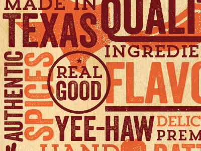 TYPE WALL collage texas typography