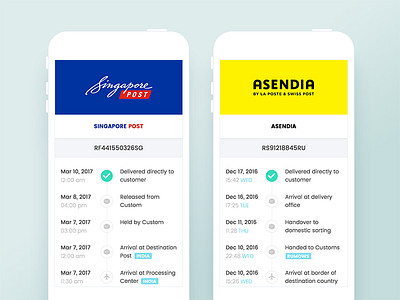 Consignment Tracking UI