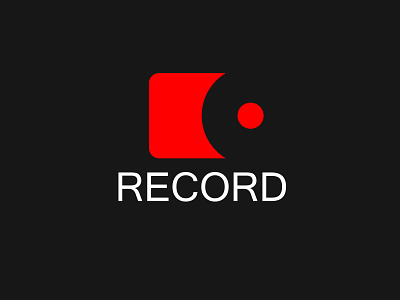 Record Logo adveristing branding desiger design graphic logo music musican typography vector word