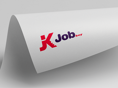Job Key Logo ads adveristing branding campaign desiger design graphic illustration job key logo typography vector word