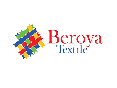Beroya Textile Logo ads adveristing beroya branding campaign desiger design graphic icon illustration image logo textile typography vector word