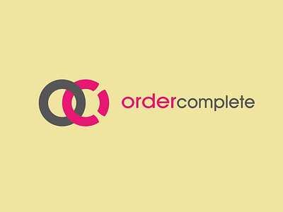 Order Complete Logo ads adveristing branding campaign complete desiger design graphic icon illustration logo order typography vector word