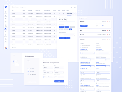 Admin Panel Design