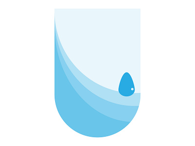 009 - Water 365 project flat design illustration practice