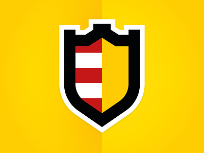 Mätteli branding castle coatofarms design logo strong switserland symbol yellow