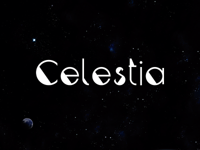 Celestia | Free font